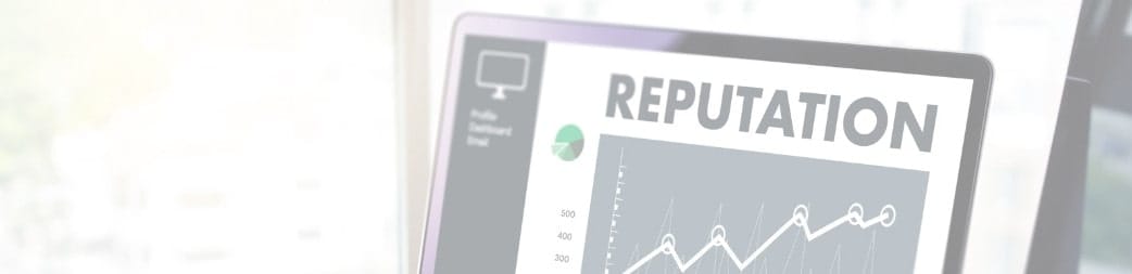 Bannière d'illustration de l'article "Les enjeux de l'e-réputation : maîtriser son image en ligne" par A Content Maker.