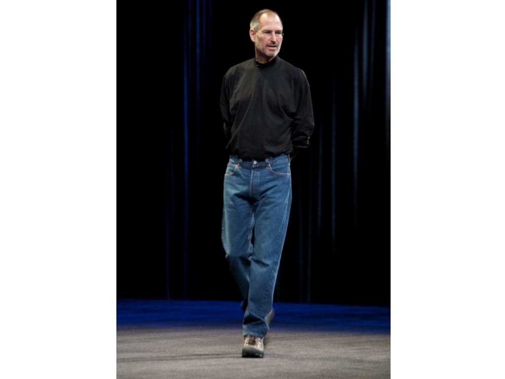 Steve Jobs, fondateur de la marque Apple.